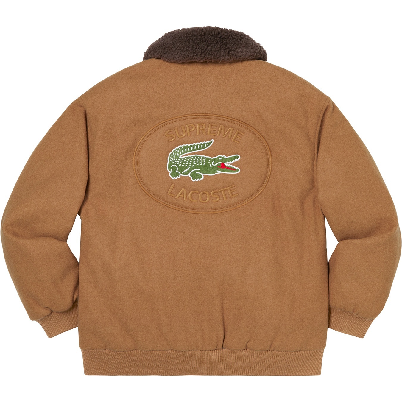 Supreme®/LACOSTE Wool Bomber Jacket view 7